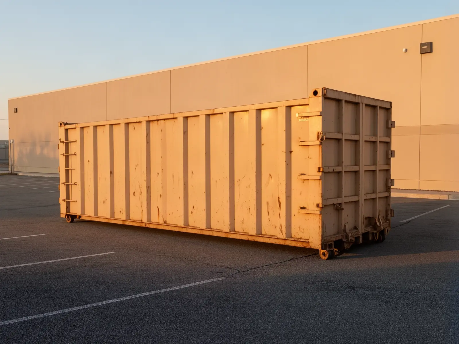 Roll-off dumpster from Big Mike's Dumpster Rental in Fort Worth, TX
